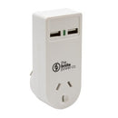 Brute Adaptor Power 1 Socket 2 USB