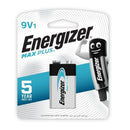 Energizer Max Plus 9V Battery Alkaline Each