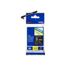 Brother P-Touch Labelling Tape Laminating TZe-325 9mm x 8m White On Black