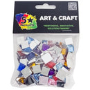 5 Star Craft Mosaic Rhinestones Assorted Colours & Sizes Pack 200