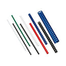 GBC Binding Coil Plastic 21 Ring 12mm Black Box 100