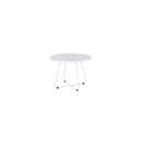 Zion Coffee Table Round 600mm White / White