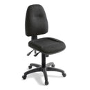 Spectrum 3 Long Seat Task Chair High Back 3 Lever No Arms Keylargo Ebony
