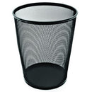 Esselte Waste Paper Bin Mesh Round 19L Black