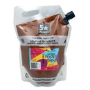 5 Star Tempera Poster Paint 1.5 Litre Pouch Brown
