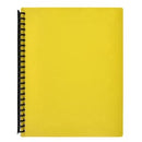 Okin Display Book Refillable A4 20 Pocket Yellow
