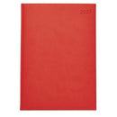 Ambassador Lexington 2027 Diary Day To Page Soft Touch Hardcover A5 Red