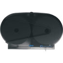 Pacific Hygiene D34B Double Mini Jumbo Toilet Roll Dispenser Black