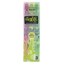 Pilot Frixion Highlighter Erasable Chisel Tip Assorted Colours Set 3