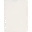 Marbig Dividers Manilla 6 Tab A4 White
