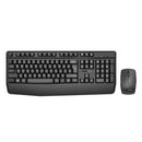 Promate Ergonomic Wireless Multimedia Keyboard & Mouse Combo
