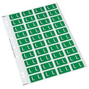 Codafile Lateral File Labels Alpha Letter L 25mm Pack 200