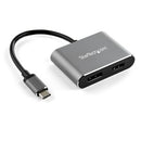Startech USB C Multiport Video Adapter - 4K 60Hz HDMI & DisplayPort