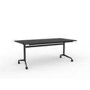 Team Flip Table 1800wx900d Black Top / Black Frame