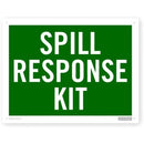Safety Sign Spill Response Kit PVC 300mm x 450mm