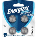 Energizer Ultimate Lithium Child Shield Battery 2032 Pack 4
