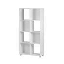 Zealand Cubby Hole 8 Cube 800(w)x300(d)x1650(h)mm 18mm Melamine PanelWhite