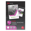 GBC Binding Covers Clear A4 200 Micron Clear Pack 100