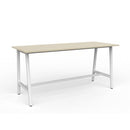 Cubit Bar Leaner 2200wx900d Nordic Maple Top/white Frame