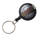 Key Ring Holder Retractable 30mm Black