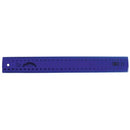 Taurus Ruler Flexion Plastic 300mm Blue