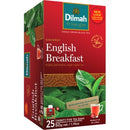 Dilmah Speciality Tea Bags English Breakfast Foil Enveloped Pack 25