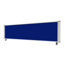Desk Partition 1760Wx450Hmm Blue Fabric