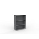 Cubit Bookcase 1200Hx900W Silver