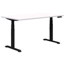 Pryme Premium Electric Desk 1500x800 Snow / Black