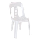 Inde Stacking Chair Plastic White
