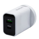 Moki Wall Charger Power Delivery Type-C 20W with USB QC 3.0