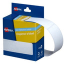 Avery Rectangle Labels Dispenser Hand Writable 937226 101 x 24mm WhitePack 160