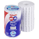Quikstik Mark I Labels Permanent 'Best Before' 22 x 12mm White Roll 1500 Pack 5