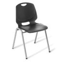Spark 4 Leg Chair Black
