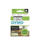 Dymo D1 Labelling Tape 24mm x 7m Black On White