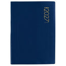 Collins 2027 Diary Day To Page PVC Cover A5 Blue