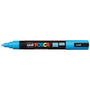 Uni Posca Paint Marker Bullet Tip Medium PC-5M 1.8-2.5mm Light Blue