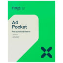 NXP Copysafe Sheet Protector Pockets Light Weight A4 35 Micron Box 100