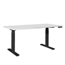 Tidal Electric Height Adjustable Desk Premium 1800W x 800D White Top/Black Frame