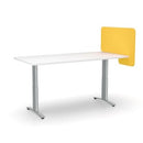 Boyd Acoustic Desk Divider 540x800mm Yellow
