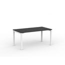 Cubit Desk 1500Wx800D Black / White Frame