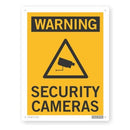 Sign - Warning Security Cameras 300 X 450 Each