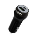 Moki Car Charger PD Type-C 20W + USB QC 3.0