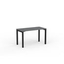 Cubit Desk 1200wx600d Silver Top / Black Frame