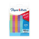 Paper Mate Inkjoy 100RT Ballpoint Pen Retractable Medium 1.0mm Assorted Colours Pack 10