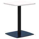 Classic Square Table 600x600 Snow/Black