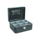 Esselte Classic Cash Box No. 6 152 x 118 x 80mm Black