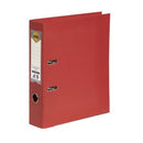Marbig Lever Arch File PE Linen A4 Bright Red