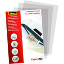 Fellowes Laminating Pouches Gloss 67 x 99mm 125 Micron Pack 50