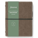 Filofax Eco Undated Diary Week To View Organiser A5 Walnut